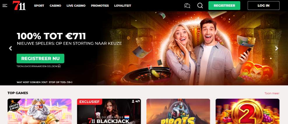711 casino inloggen